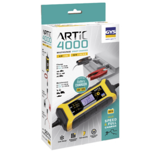 ARTIC 4000 Batterieladegerät 6V & 12V