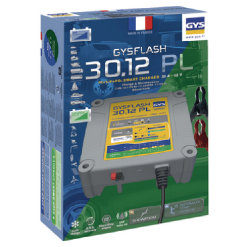 GYSFLASH 30.12 PL 12 V - 30 A Batterieladegerät