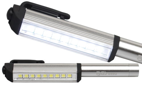 Aluminium-LED-Stift mit 9 LED