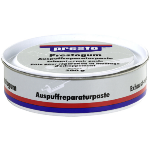 Auspuff - Reparaturpaste (Set mit Glasfaser-Bandage) 200 g