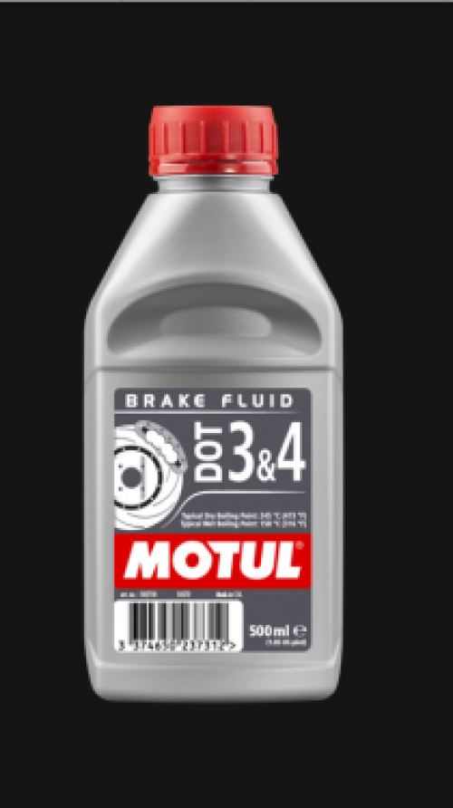 DOT 3 & 4 Brake Fluid 0,5L