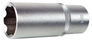 Steckschlüssel-Einsatz Super Lock, tief Antrieb Innenvierkant 12,5 mm (1/2 ) SW 13 mm
