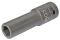 Kraft-Steckschlüssel-Einsatz Sechskant, tief Antrieb Innenvierkant 12,5 mm (1/2 ) SW 12 mm