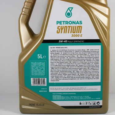 PETRONAS 5W-40 Synthium 3000E, 5L